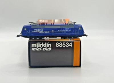 Z Scale Marklin Mini-Club 88534 Eletric Locomotive BR120 DB Original Box - Image 1 of 4