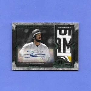 2017 Topps Museum Collezione Jumbo Patch Autografo Smeraldo DAVID DAHL 1/1 - Foto 1 di 2