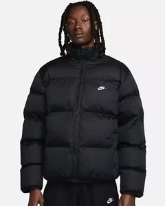 Nike Sportswear Club Puffer Men's Size 2XL PrimaLoft Black Jacket FB7368-010 - Picture 1 of 8