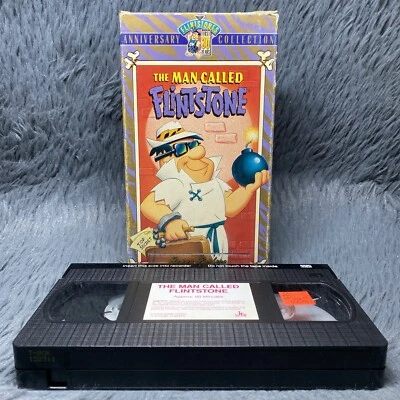 The Man Called Flintstone VHS 1991 Hanna Barbera 30 Anniversary Collection Film - Image 1 of 4