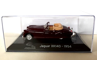 DIE CAST Modellino Jaguar XK140 - 1954 Supercars Collection #78 - Immagine 1 di 2