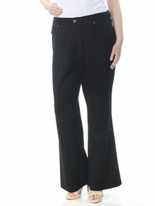 $250 Inc International Concepts Women's Black Mid-Rise Boot Leg Cut Pants Size 2 - Picture 1 of 2