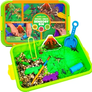 Explore + Create Dino Galaxy Sensory Bin, Fun Sensory Bins for Toddlers 3+, All- - Picture 1 of 12