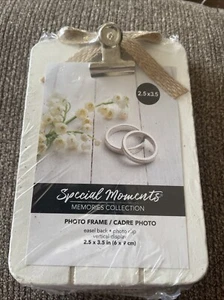 Special Moments Photo Frame/Cadre Photo Picture Frame 2.5 X 3.5 Inch Photo Frame - Picture 1 of 2