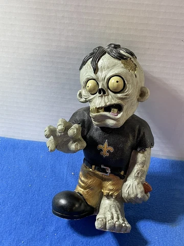 Zombie Forever New Orleans Saints Collectibles Resin Figure 9" Tall NFL Cover