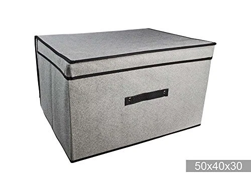 Scatola abiti salvaspazio armadio organizzatore contenitore vestiti 50x40x30 dfh - Image 1 of 1