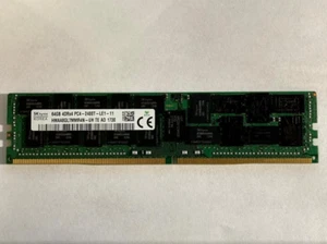 HMAA8GL7MMR4N-UH HYNIX 64GB (1X64GB) 4DRX4 PC4-2400T DDR4 MEMORY - Picture 1 of 1