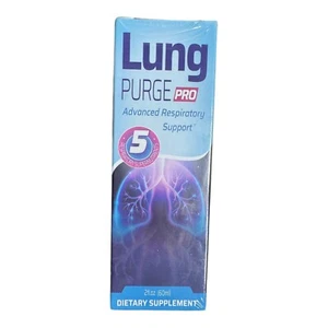 Lung Purge Pro Advanced Respiratory Support 2 fl oz Lung Purge NEW/SEALED - Picture 1 of 8