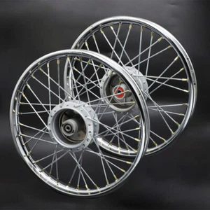 2X llanta y buje delantera y trasera de 17" y 36 radios para Honda Trail CT90 K0-K5 CT200 - Imagen 1 de 5