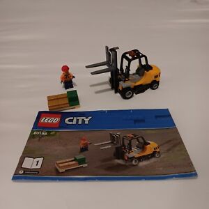 Lego Forklift From Lego City Cargo Train 60198 