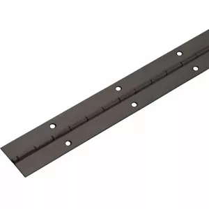Stangenscharnier 420-3500 Klavierband Scharnierband Möbel Stahl antik brüniert - Bild 1 von 7