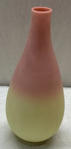 Victorian Webb Burmese Large Vase No. On Bottom 11 1/2” Will Glow - Picture 1 of 4