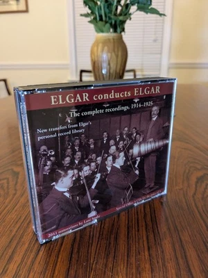 Edward ELGAR CONDUCTS ELGAR The Complete Recordings 1914-1925 4 CD Set (CD-1257) - Image 1 of 4