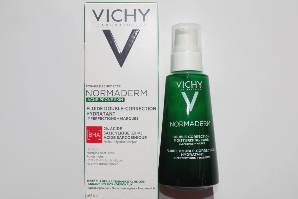 Vichy Normaderm Double-Correction Moisturizing Care Fluid 50ml blemishes+marks - Image 1 of 1