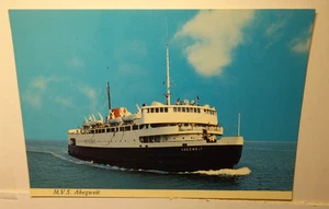 M.V.S. ABEGWEIT Eisbrecher Fähre Kanada Postkarte unbesendet von Lewis & Nugent - Bild 1 von 2