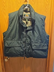 CABELA'S Premier Northern Goose Down Green Puffer Vest Men's Sz XL Used Good Con - Picture 1 of 10