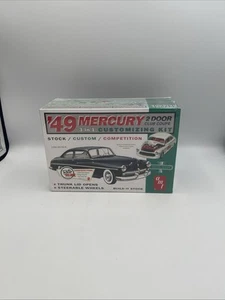 AMT 49 MERCURY CLUB COUPE RETRO DELUXE 1/25TH SCALE NEW/MINT SEALED - Picture 1 of 2