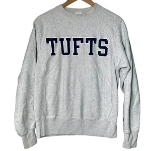 Vintage Champion Reverse Weave grau Rundhalsausschnitt Sweatshirt Büschel University Small - Bild 1 von 3