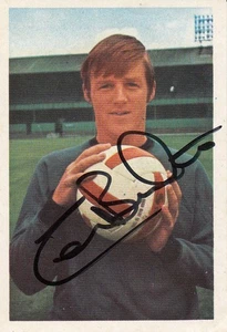 Vintage SIGNIERTER FKS 1971/72 Aufkleber COLIN BOULTON DERBY COUNTY - Bild 1 von 1