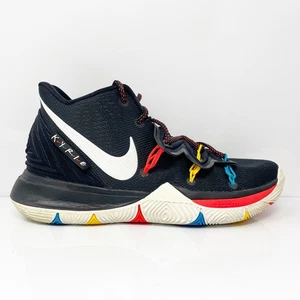 Nike Mens Kyrie 5 AO2918-006 Black Basketball Shoes Sneakers Size 11 - Picture 1 of 12