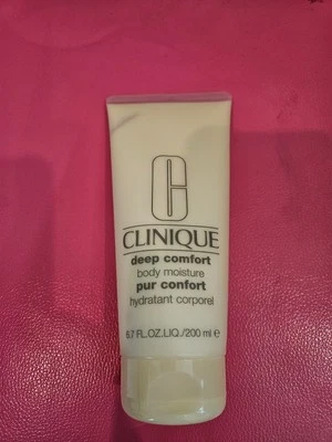 CLINIQUE Deep Comfort Body Moisture hydratant corporel~full sz 6.7oz/200mL ~NWOB - Image 1 of 2