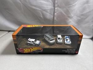 Hot Wheels Premium MG Metro Lancia Delta HW Rally Hauler Ford RS200 Set - Picture 1 of 7