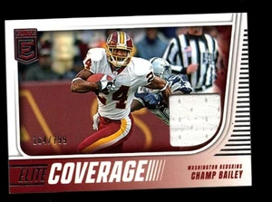 2025 Donruss Elite Elite Coverage Champ Bailey NMMT /799 Redskins HOF - Picture 1 of 2