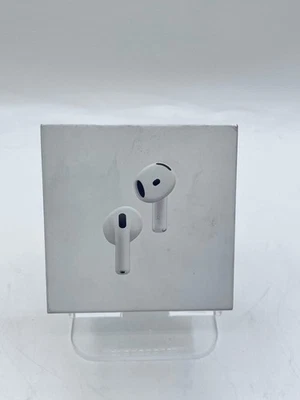 Apple AirPods (4th Gen) Complete Set A3055 A3056 A3059 - White - Image 1 of 4