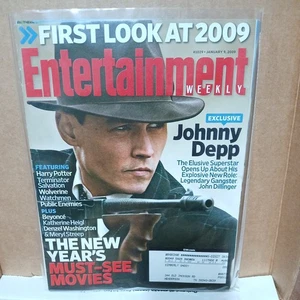 Entertainment Weekly January 9 2009 First Look Johnny Depp - Picture 1 of 1