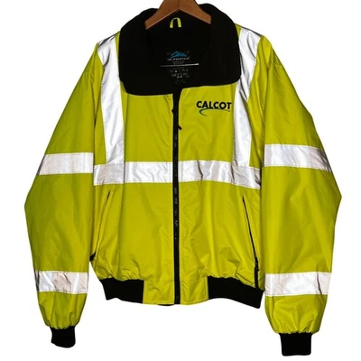 Chaqueta Reflectante Alta Visibilidad Tri-Mountain ANSI/ISEA Clase 3 Nivel 2 L 88051 Foto 1 de 4