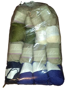Sublime Baby Cashmere assorted colored Yarn. Brand New!!! - Picture 1 of 1