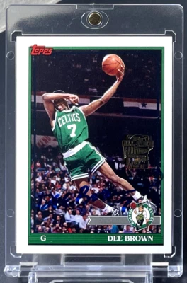 Dee Brown 2005-06 Topps Style 1952 Fan Favorites Autograph SP Auto Celtics - Image 1 of 2