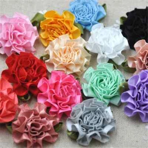1 1/2" Band Blume Nelke Applikationen 6er Set - Bild 1 von 14