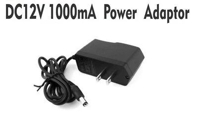 Adaptador de corriente DC 12V 1A 100-240V PS-100 Foto 1 de 4