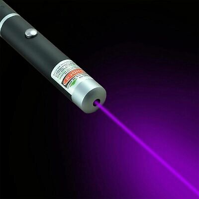 Purple Beam Laser Pointer Pen Powerful 1MW Blue Lazer Light Cat Pet Toy • 3.97£