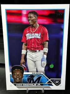 2023 Topps Flagship Collection JAZZ CHISHOLM JR Oversized #OTC-12 Miami Marlins - Picture 1 of 2