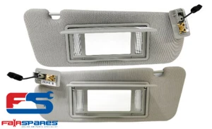 VF WN HSV & Holden Statesman Calais V Commodore RH & LH Sun Visor Light Titanium - Picture 1 of 3