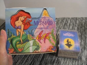 Disney Little Mermaid Trading Cards - 90 Story Cards mit Box - 1991 - Bild 1 von 15