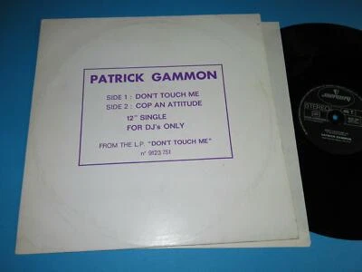 Patrick Gammon / Don't Touch Me (France 1979, Mercury 6830 790) Promo 12" Maxi - Bild 1 von 4