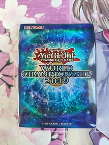 Yu-Gi-Oh! World Championship 2019 Card Sleeves Kartenhüllen OVP Blau Blue - Bild 1 von 2