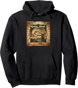 Retro Vintage Radio Head Pullover Hoodie - Picture 1 of 9