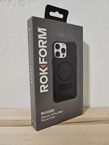 ROKFORM Military-Grade RokLock Magnetic Rugged Case for Apple iPhone 15 Pro Max - Picture 1 of 7