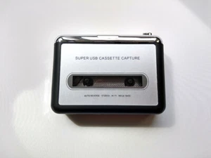 USB Tape Player for Windows 10/11. Convert Transfer Tapes, Cassettes to CD & MP3 - Picture 1 of 5