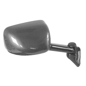 EMGO OEM Replacement Mirror for 90-03 Kawasaki ZX600D/E/ZZR600 Right Side Carbon - Picture 1 of 1