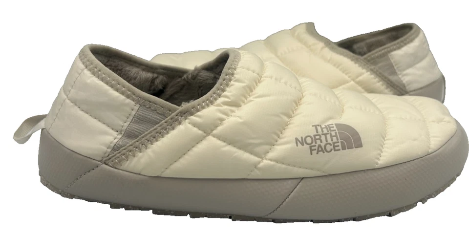 The North Face Women's ThermoBall Traction Mules V Gray/White Size:8 119L - Image 1 of 4