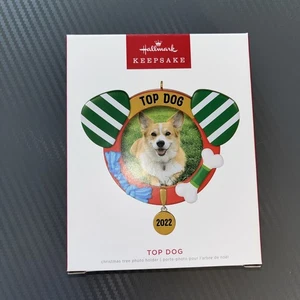 Neu im Karton Punze Andenken Ornament Foto Halter Platzhund 2022 - Bild 1 von 4