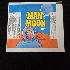 Envoltura de tarjetas Topps Man on the Moon 1969 - Imagen 1 de 2
