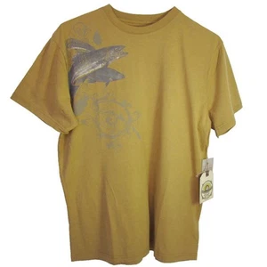 Margaritaville Mens 'Let's Fish Short Sleeve' Tee Shirt - Picture 1 of 3