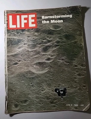 Life Magazine June 6th, 1969. Barnstorming The Moon. Complete Magazine - Image 1 of 3