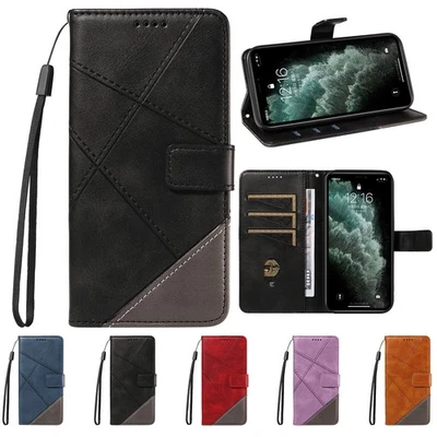 For Google Pixel 10/9 Pro XL/8 Pro/8A/7A Leather Wallet Magnetic Flip Case+Strap - Image 1 of 4